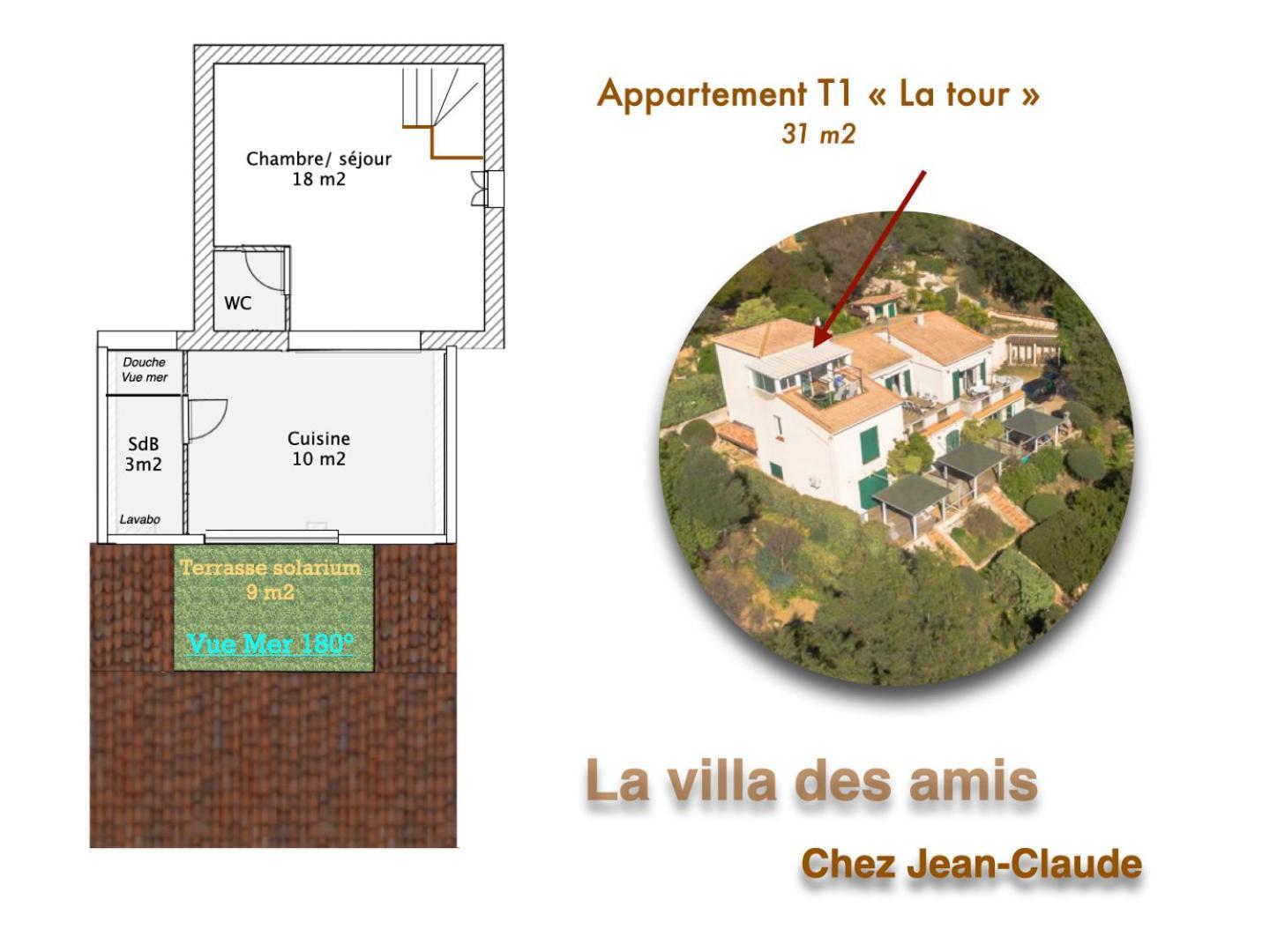 Chez Jean Claude La Villa Des Amis 奥尔梅托 外观 照片